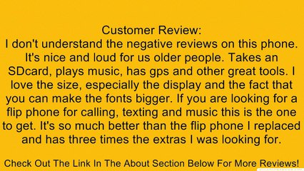 LG A340 Unlocked GSM Flip Phone w/ 1.3MP Camera and Bluetooth - Gray Review