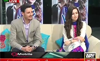 The Morning Show With Sanam Baloch and Goya Drama Cast