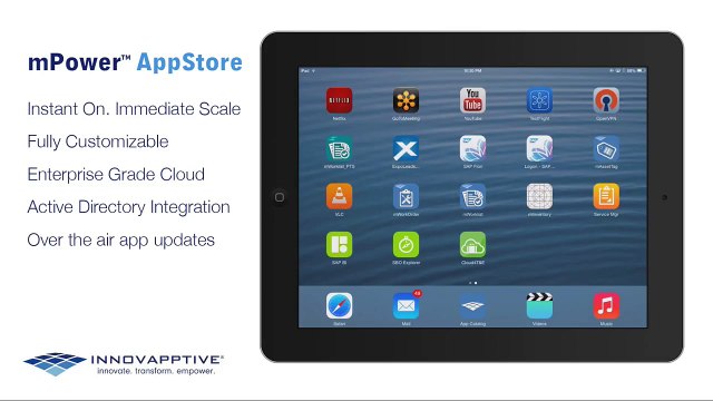 Innovapptive Private Enterprise Branded App Store (End-User View)