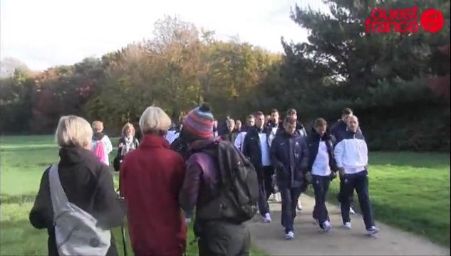 France - Albanie à Rennes : les Bleus prennent un bol d'air au parc de Bréquigny