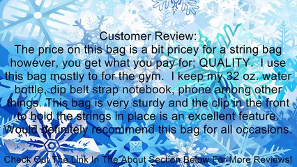 Under Armour UA Camden Sackpack One Size Fits All Black Review