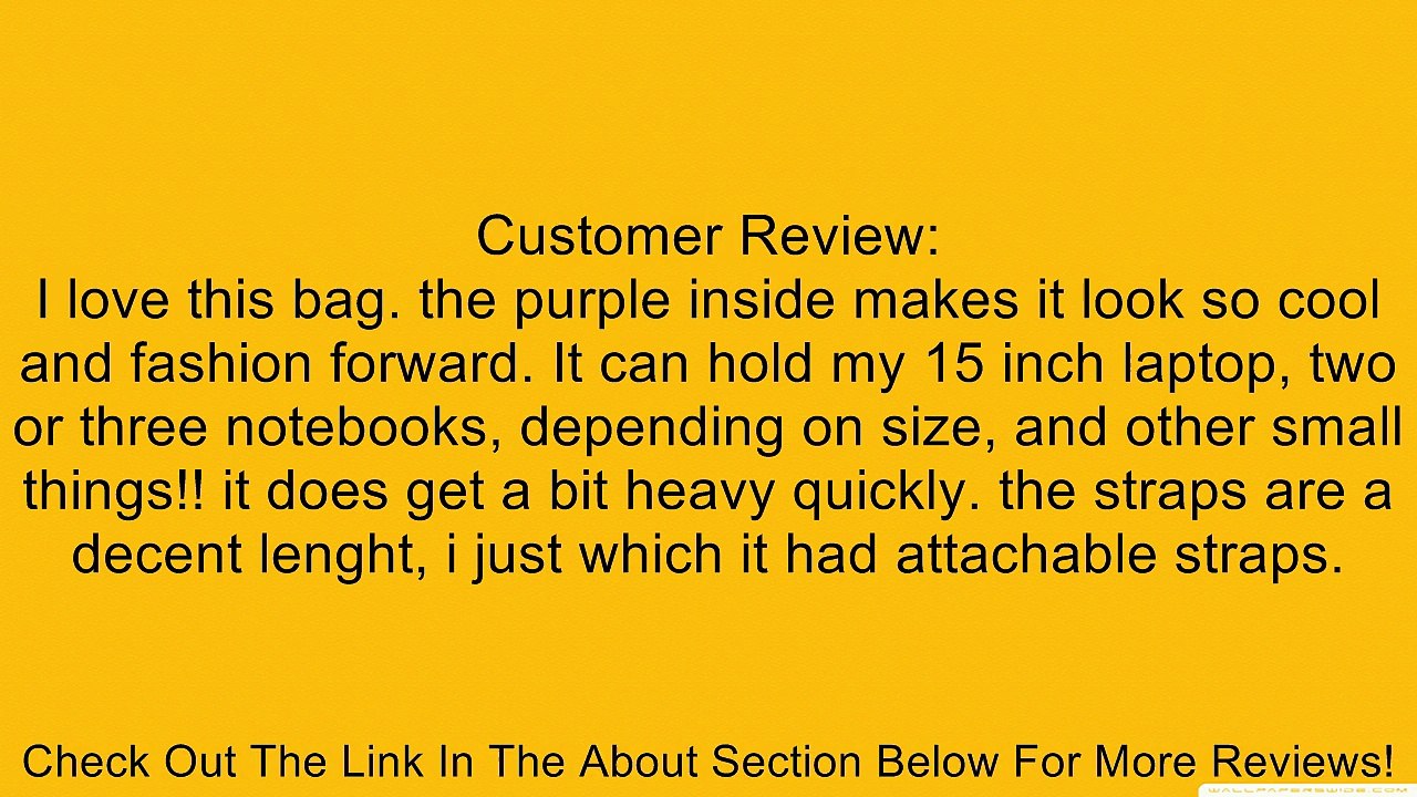 Allant OPAL Collection 16" Slim Tote - Black Review