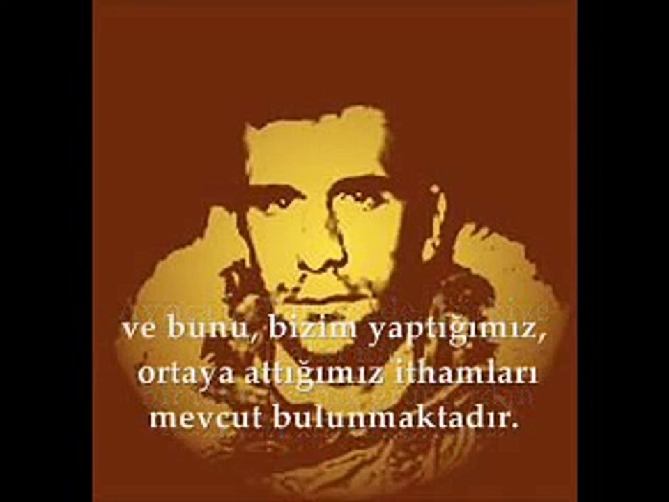 DENİZ GEZMİŞ KENDİ SESİNDEN SAVUNMASI