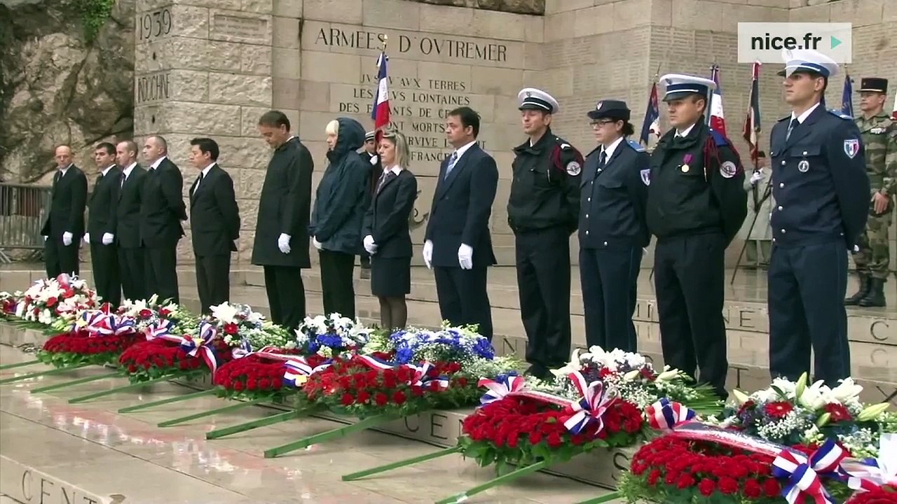 Cérémonie du 96ème anniversaire de l Armistice de 1918 à nice