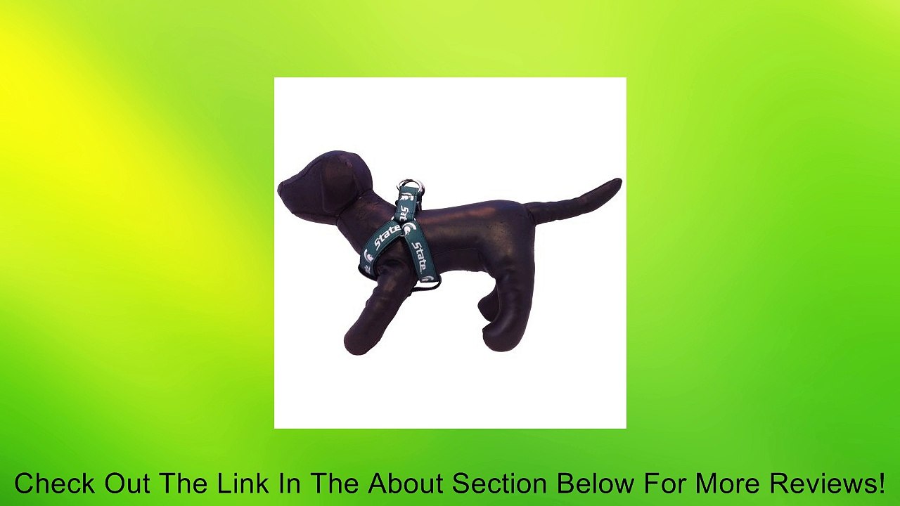 NCAA Michigan State Spartans Dog Harness, Medium Review