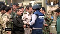 Euronews, en primera línea de fuego con grupo peshmerga