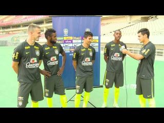 Descargar video: Caras novas da Seleção Olímpica se apresentam na China