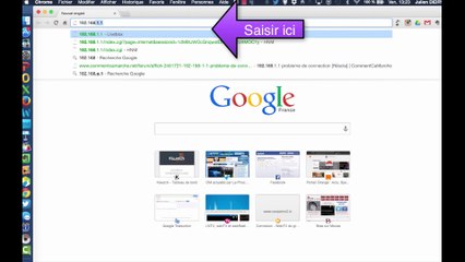 Changer son mot de passe livebox