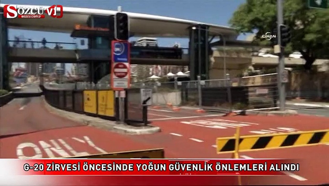 G-20 Zirvesi öncesinde yoğun güvenlik önlemleri alındı