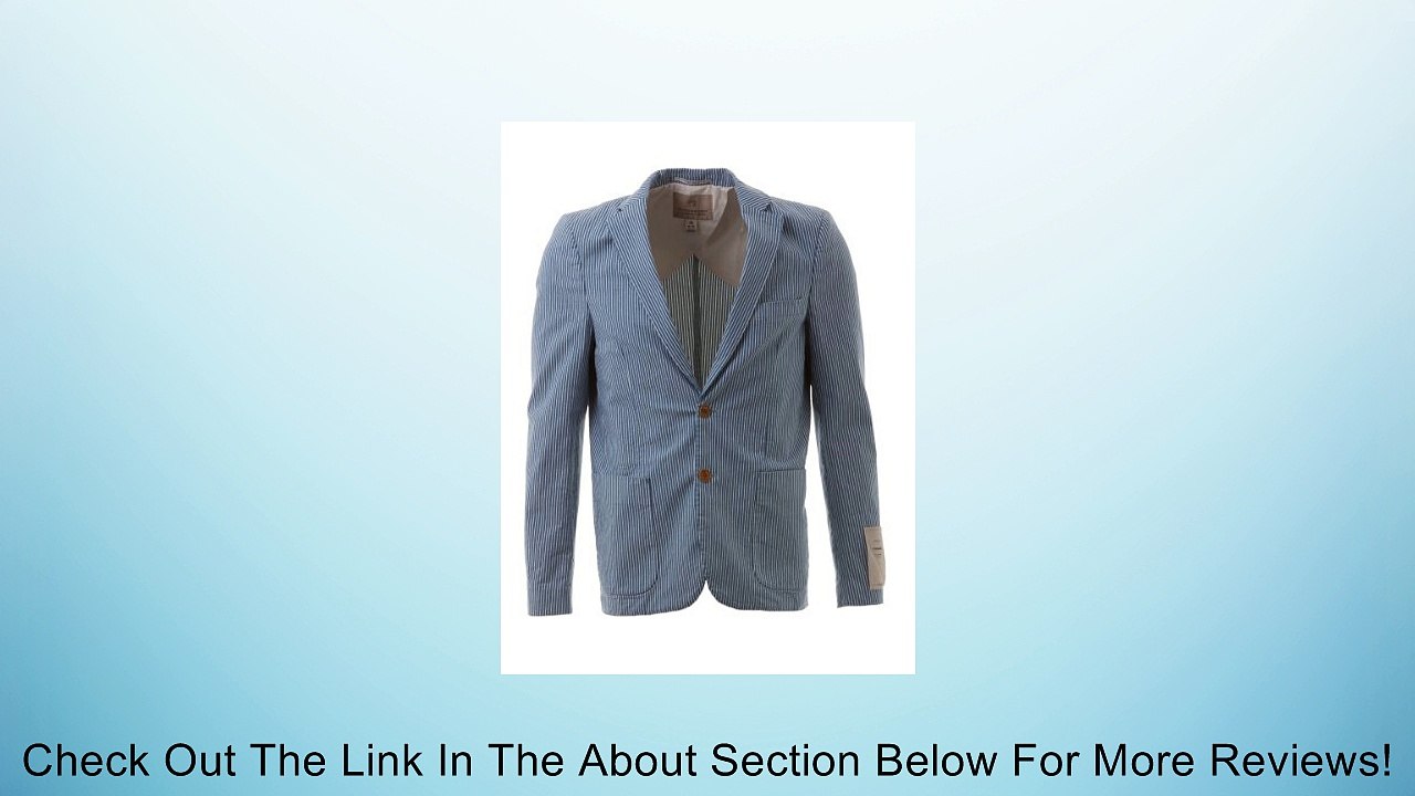Scotch and Soda Light Blue Stripe Jacket Blazer Review
