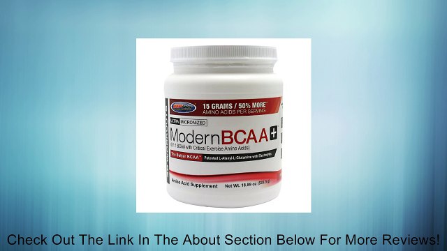 USP Labs LLC - Modern Bcaa + Fruit Punch, 535.5 g powder Review