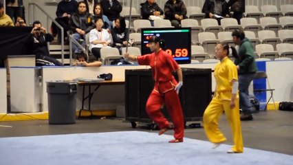 Wushu : une baston de femme de très haut niveau