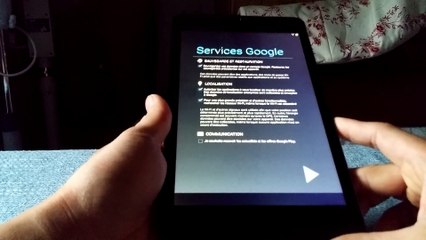 Premier démarrage Nvidia Shield avec configuration