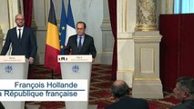 Michel et Hollande évoquent à Paris projets d'infrastructure et dossiers européens