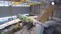 Airbus mantiene sus objetivos para este año, a pesar de la posible carga del avión militar A400M