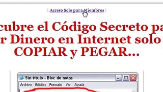 gana aplicando el codigo secreto, para vender productos digitales