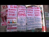 Napoli - Sciopero sociale, gli studenti sfilano in corteo (14.11.14)