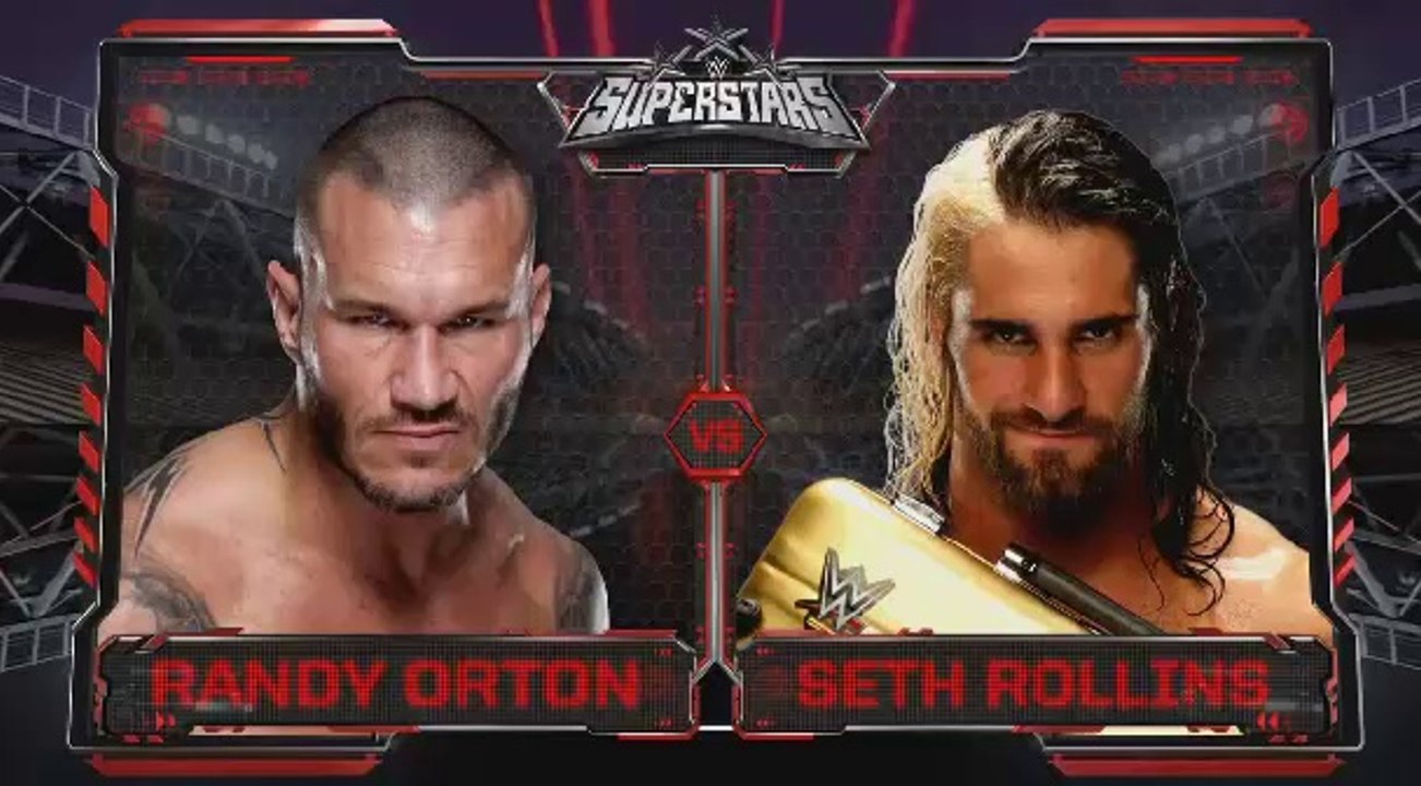 RTL9 RAW RANDY ORTON VS SETH ROLLINS