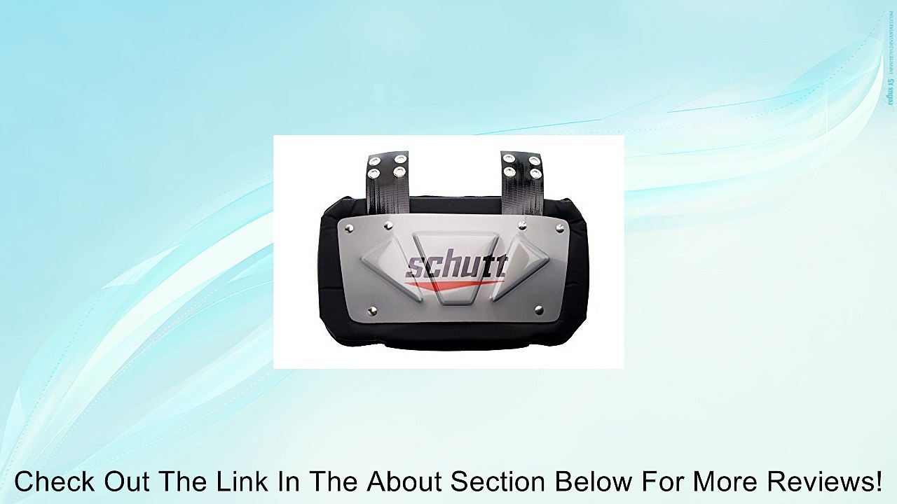 Schutt Sports Air Maxx Back Plate Review