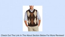 Haggar Men's Argyle Vest,Brown,Large Review