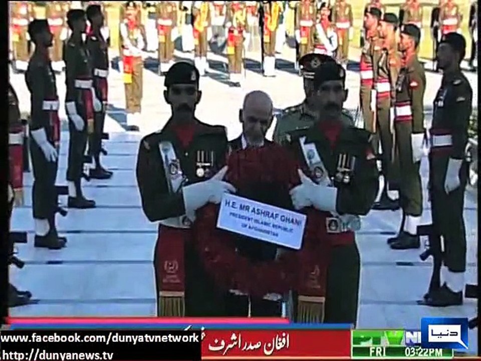 Dunya News - Army Chief meets Afghan President in Rawalpindi