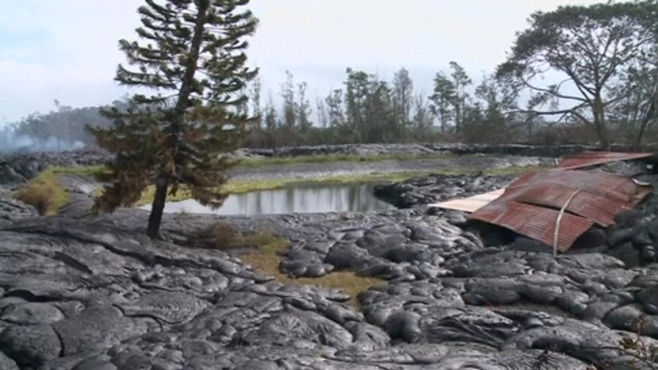 Lava flow in Hawaii threatens more homes, buildings