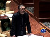 Sharjeel Memon in Sindh Assembly-Geo Reports-14 Nov 2014