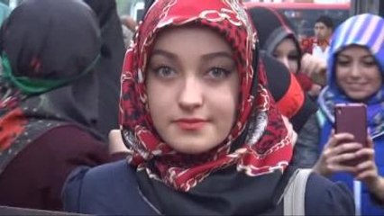 Samsun İmam Hatipli Öğrenciler Mescidi Aksa İçin Yürüdü