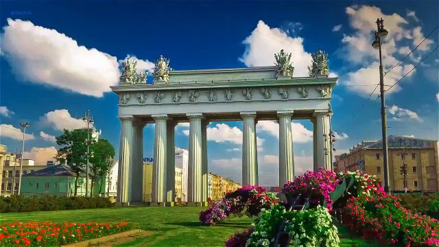 Санкт-Петербург Россия - Saint Petersburg Russia In Motion Timelapse