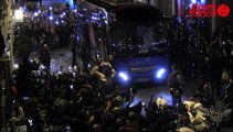 La formidable ovation des Rennais au départ des Bleus vers le stade de la route de Lorient