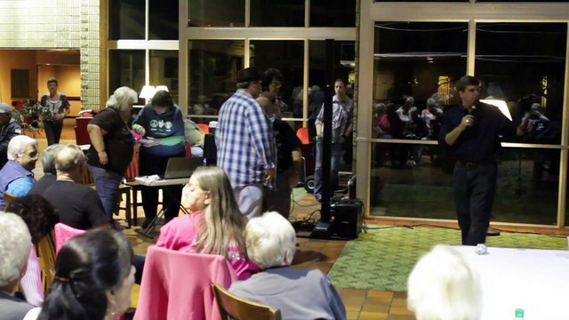 Mike Adams & the tribute artists sing 'Return To Sender' Sheffield Remembers 2014 video