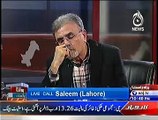 Stop Supporting Nooras - Live Caller Taunts Nusrat Javed and Mushtaq Minhas