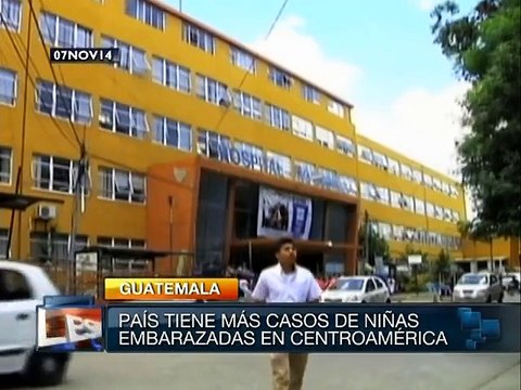 Guatemala registra altas cifras de embarazos en adolescentes