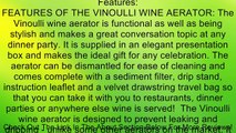 Sale - save 30% today on the Vinoulli Wine Aerator. Simply pour your red wine through the patented design decanter to instantly release the bouquet, flavor and taste of the wine. Manufactured with FDA food safe acrylic. Leakproof and easy to clean. Suppli