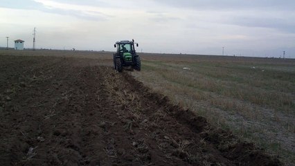 deutz fahr agrofarm 420 dt 5'li 16" aydın pulluk performansı