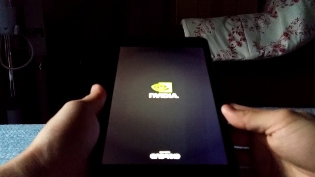 Démarrage Nvidia Shield après configuration