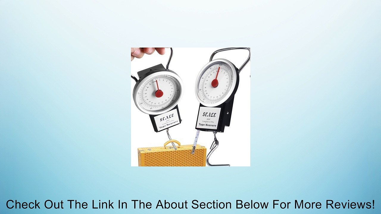 Luggage Baggage Travel Weigh Weight Scale Tape Measure Review