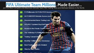 Fifa Ultimate Team Millionaire Trading Center - Launching Now!