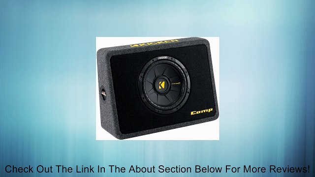 Kicker TCompS 40TCWS104 10 600W Car/Truck Thin Mount Loaded Subwoofer Sub+Box Review
