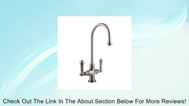 Double Handle Single Hole Bar Faucet Finish: Brushed Nickel Review