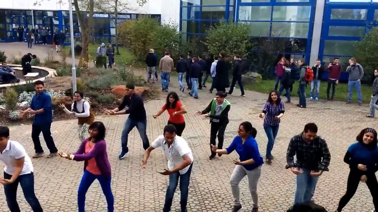 Flash Mob - Promotion for Indischer Abend 2014 - TU Kaiserslautern