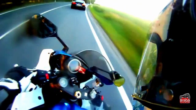 Audi R8 V8 vs GSX-R 1000 K9 - Araba Tutkum