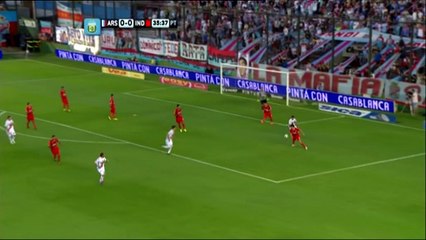 Argentine - Aleman enrhume la défense de l'Independiente