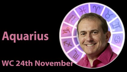 Aquarius Weekly Horoscope from 24th November 2014