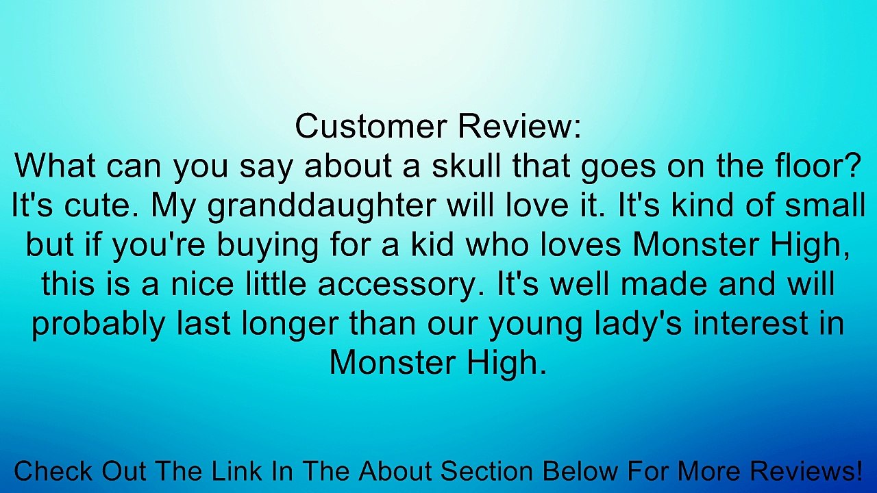 Monster High Non-Slip Accent Rug Bathroom Bath Mat Review