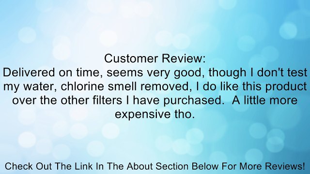 KX Matrikx 02-250-125-975 Extruded Activated Carbon Block Filter, 10-Inch