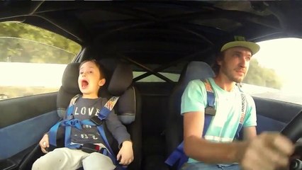 Download Video: Father and son drifting with Subaru impreza car!