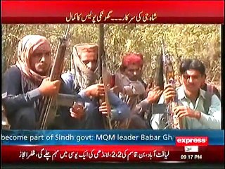 Amazing Protest Robbers Protest against Police in Pakistan