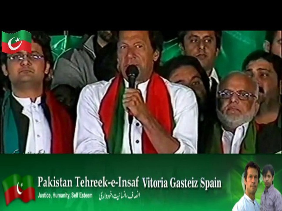 PTI Chairman Imran Khan Speech in Azadi March – 14th November 2014