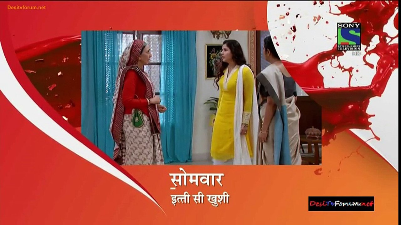 Itti Si Khushi [Precap Promo] 720p 17th November 2014 Video Watch Online HD - DesiTvForum – No.1 Indian Television & Bollywood Portal